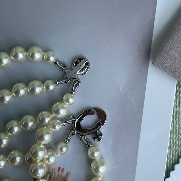 Vivienne Westwood Irregular Silver Necklace - Picture 10 of 10